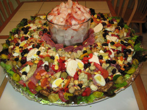 One of my favorite things to do is to build an antipasto!
